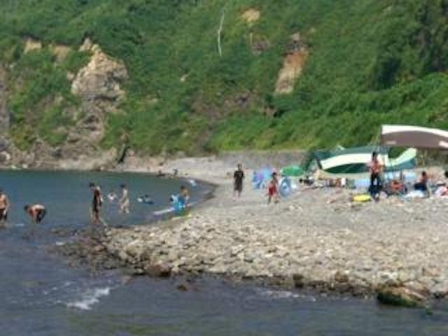 青海川海水浴場