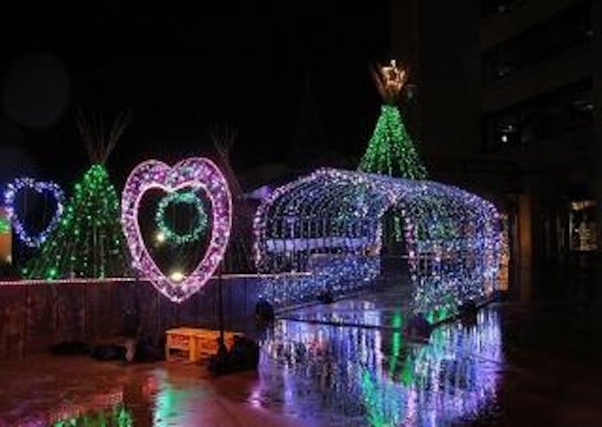 見附市街路樹イルミネーション