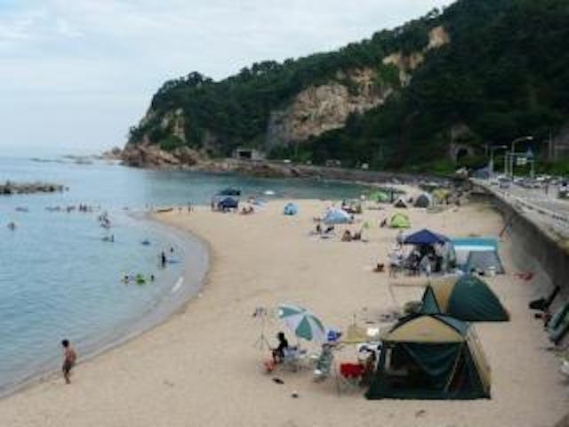 板貝キャンプ場