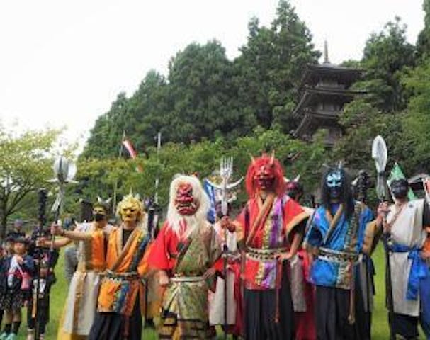 【2021年規模縮小】越後くがみ山酒呑童子行列