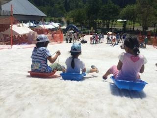 うおぬま夏の雪まつり