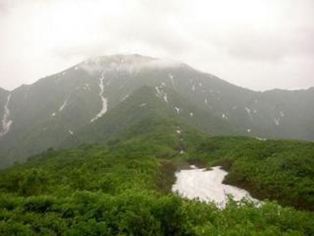 中ノ岳・十字峡登山口