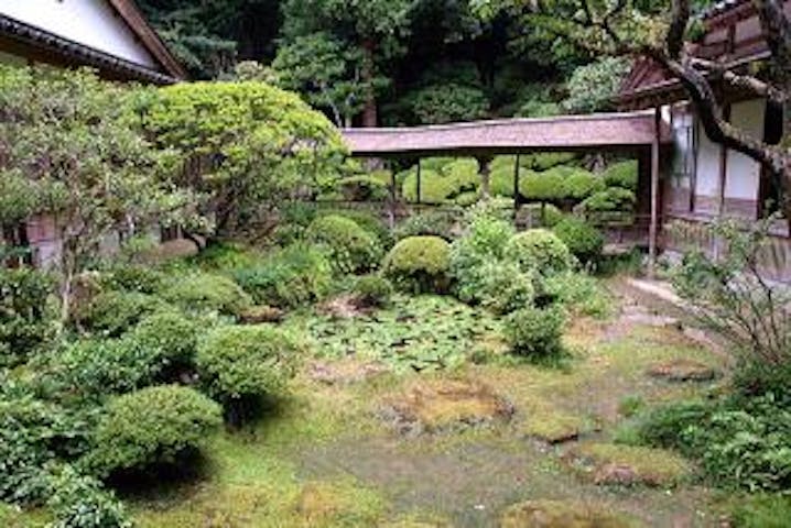 光久寺の茶庭