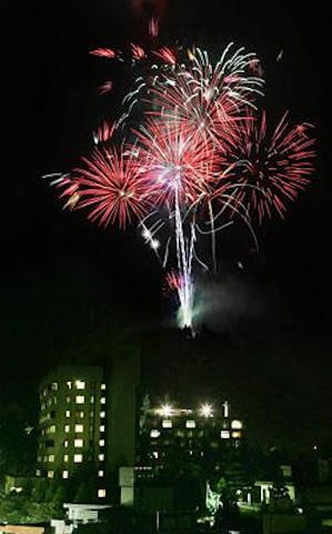 宇奈月温泉峡谷花火饗宴　※令和２年度は中止