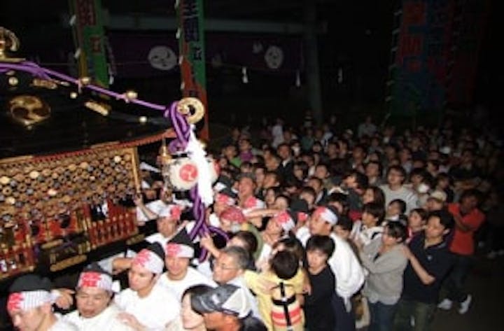 山中明神例大祭「安産祭」