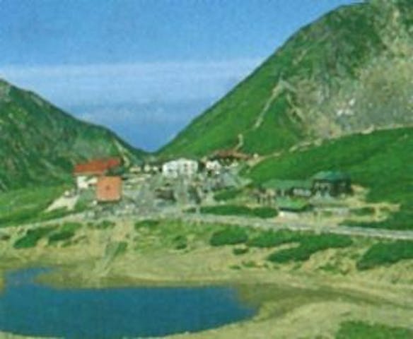 乗鞍岳畳平の夕日