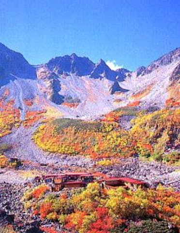 上高地涸沢の紅葉