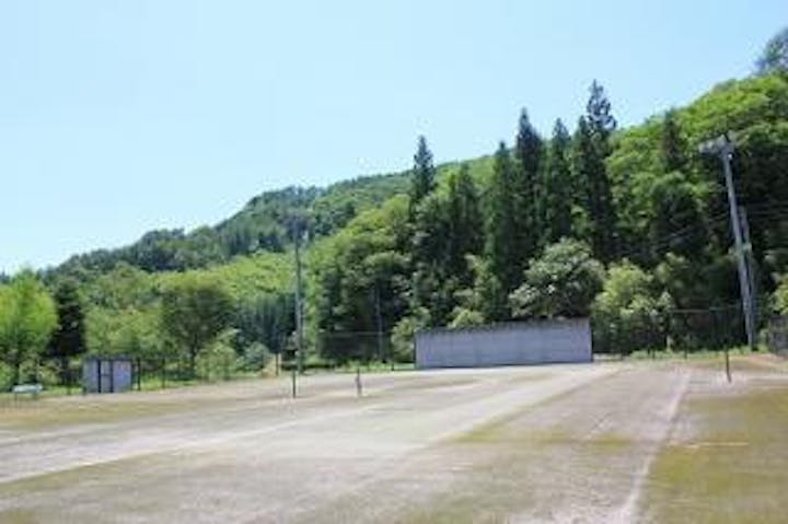 大町市八坂テニスコート