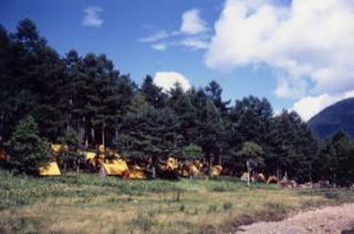 湯の丸キャンプ場