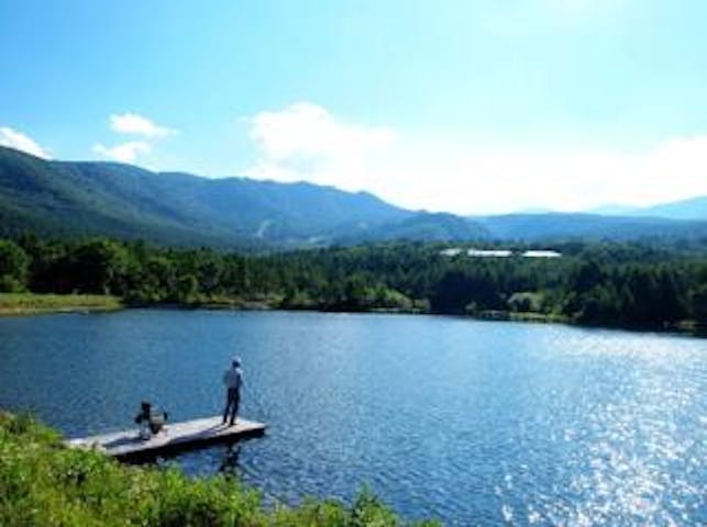 八千穂レイク管理釣り場