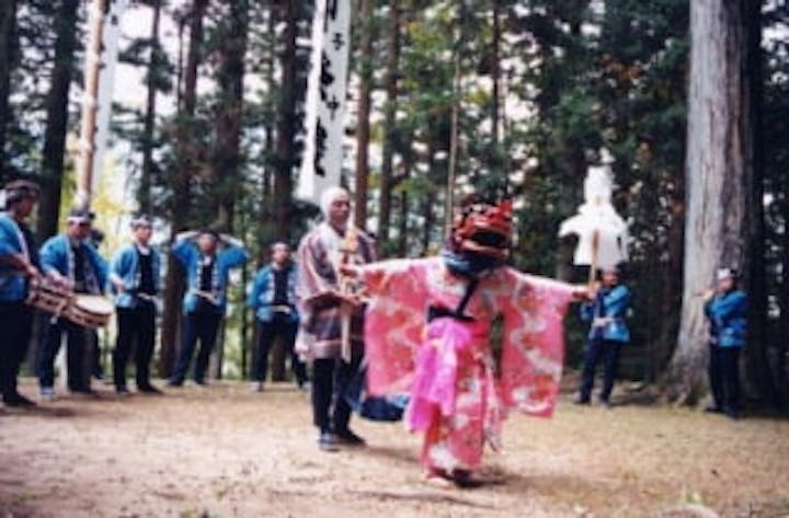 与川白山神社祭礼-秋-
