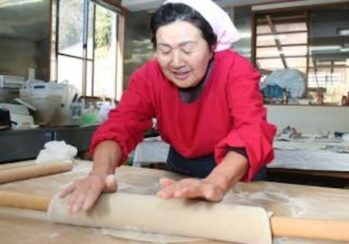 手打ちそば作り体験
