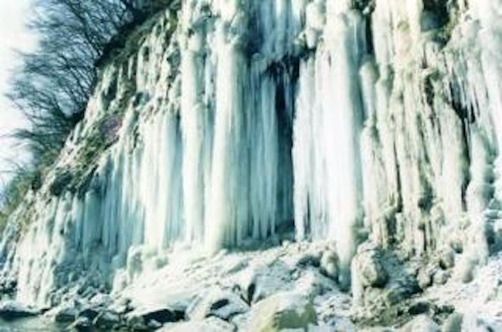 白川氷柱群