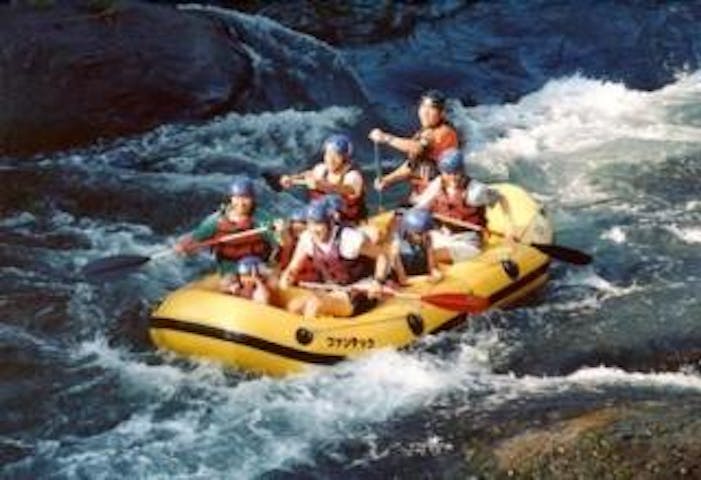 木曽川ラフティング
