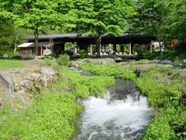 木曽駒森林公園釣り堀