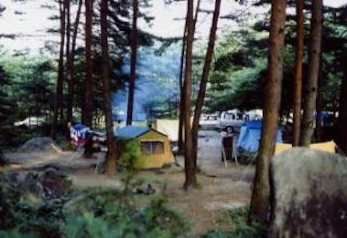 松川村馬羅尾キャンプ場