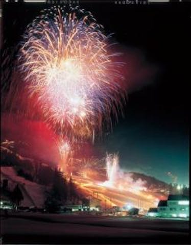 八方尾根火祭り