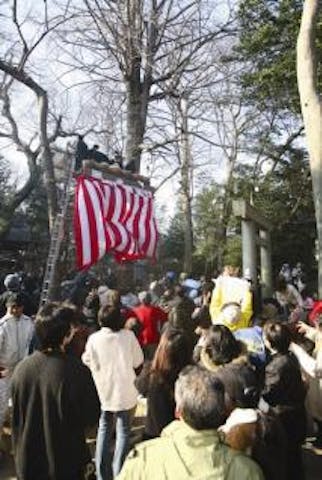 定納元服・オビシャ（別名ごみかけ祭）