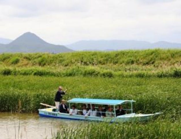 家棟川エコ遊覧船