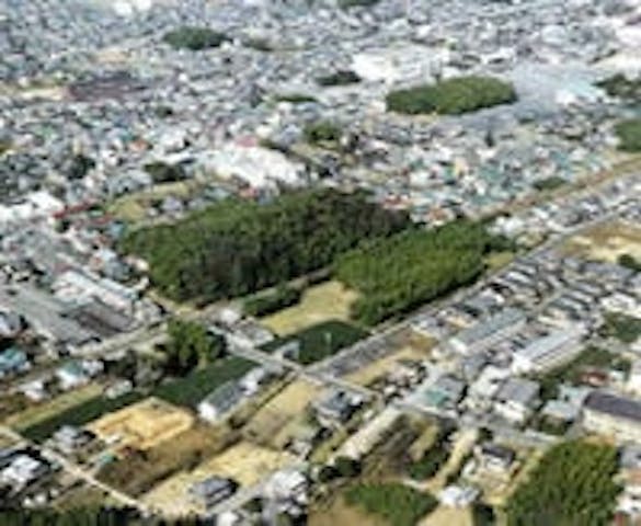 久津川古墳群　久津川車塚古墳、丸塚古墳、芭蕉塚古墳、久世小学校古墳
