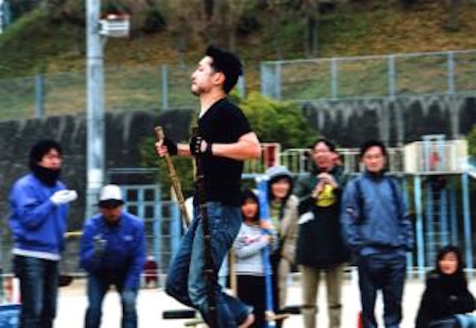 親子竹馬教室＆第18回たけうま全国大会