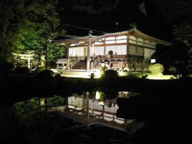 大御堂観音寺ライトアップ