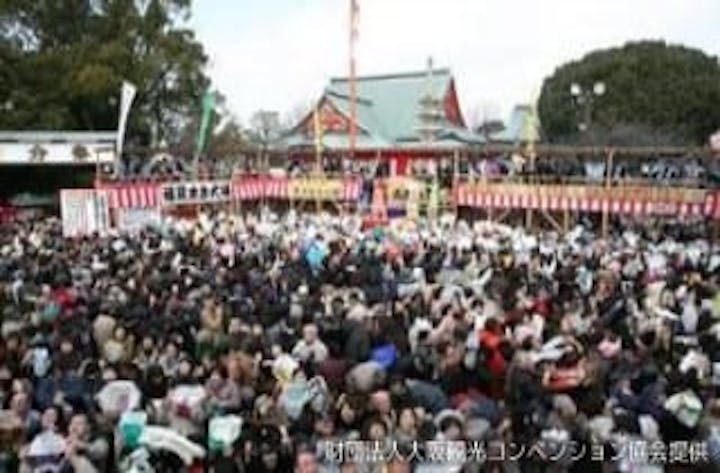 成田山不動尊の節分祭