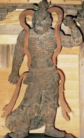 今滝寺（木造金剛力士像）