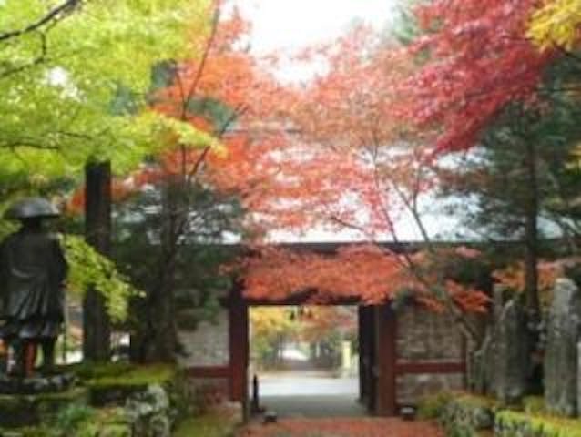 足利氏ゆかりの石龕寺もみじ祭