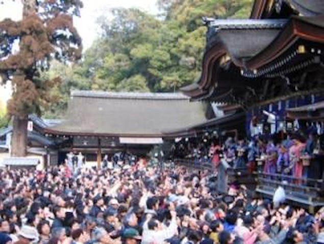 節分祭福寿豆まき式　大神神社