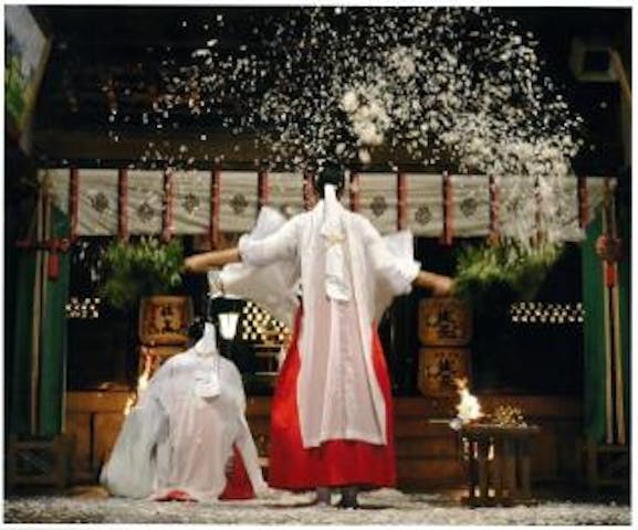 往馬大社　千燈明