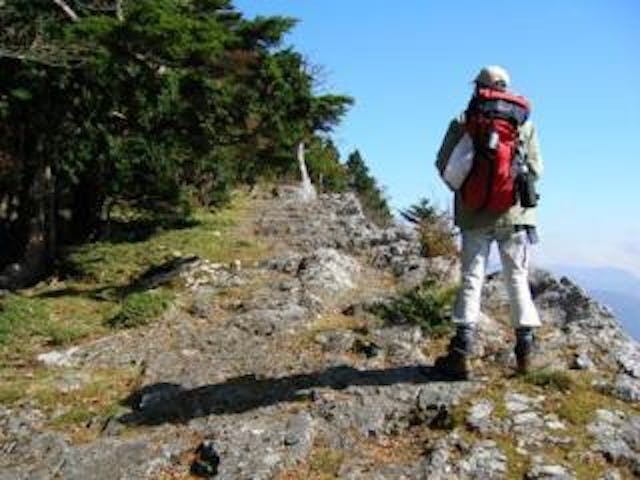 大峯山登山道