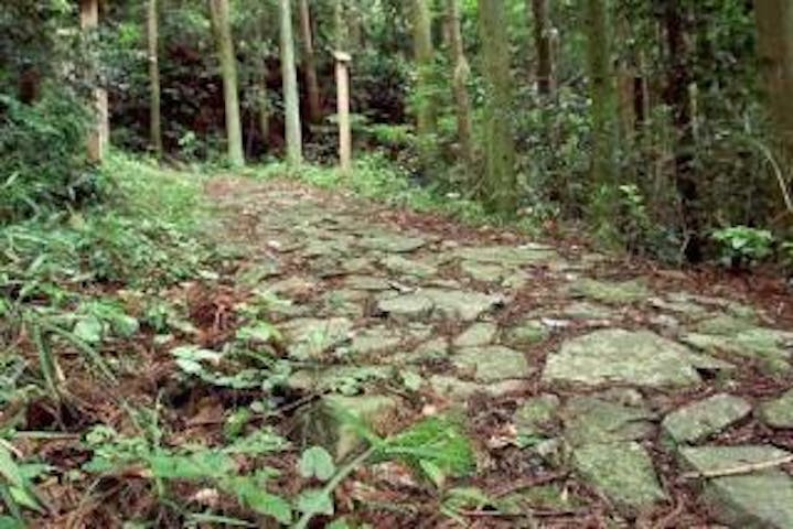 鹿ケ瀬峠石畳道