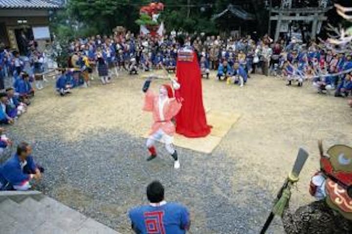 志賀王子神社の秋祭