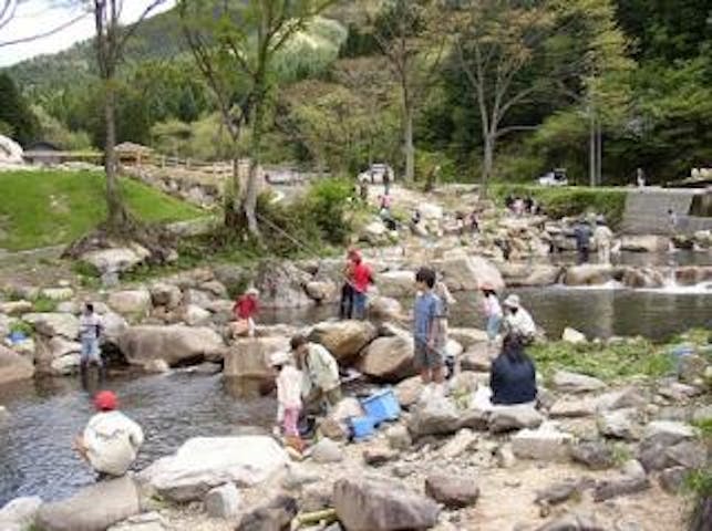 阿波森林公園渓流釣り場