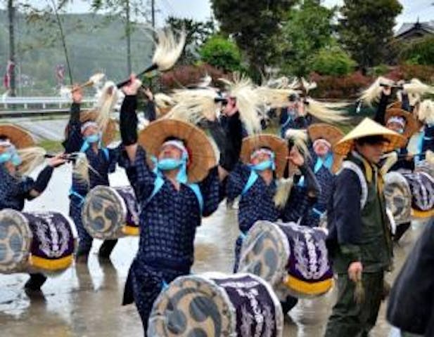 【2021年開催中止】原田はやし田（来原さんばい祭り）