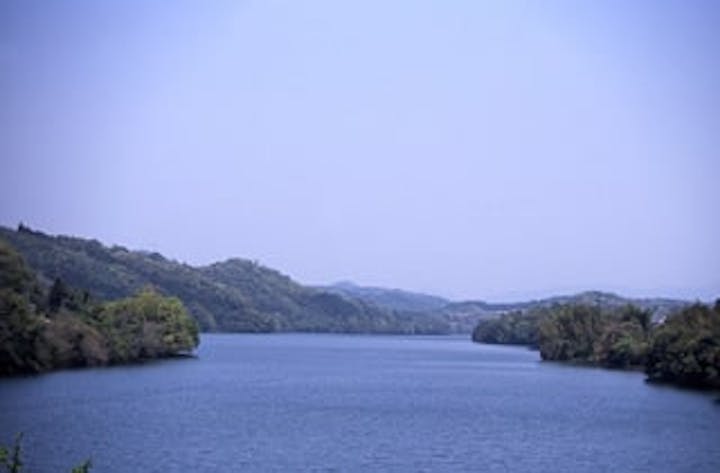 小野湖　湖つり