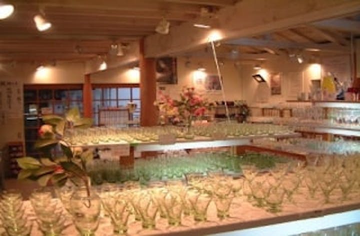 萩ガラス工房／宙吹きガラス・ガラス彫刻づくり体験