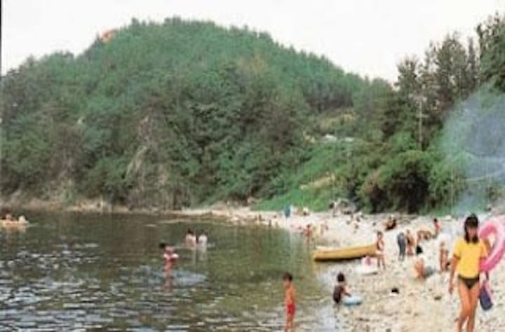 深まてかた海水浴場（キャンプ場）