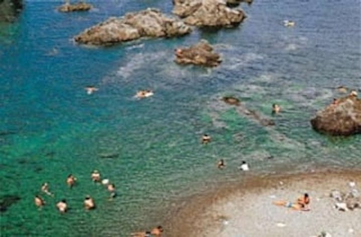 青海島海水浴場