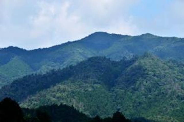 中国自然歩道　東鳳翩山〜山口コース