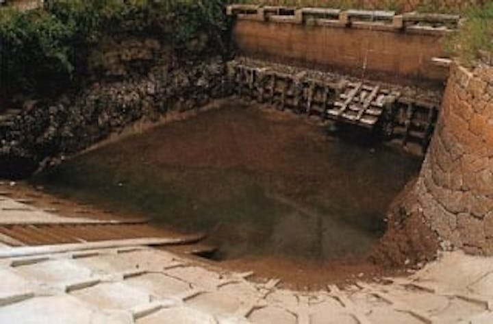 周防灘干拓遺跡　高泊開作浜五挺唐樋