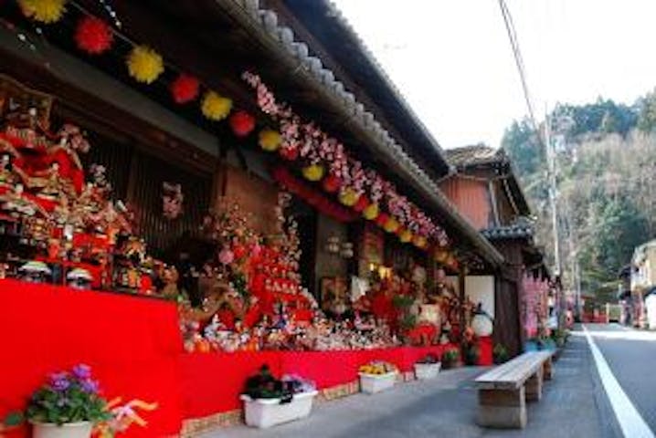 坂本おひな巡り（おひな様の奥座敷、ひな街道、ひな社）