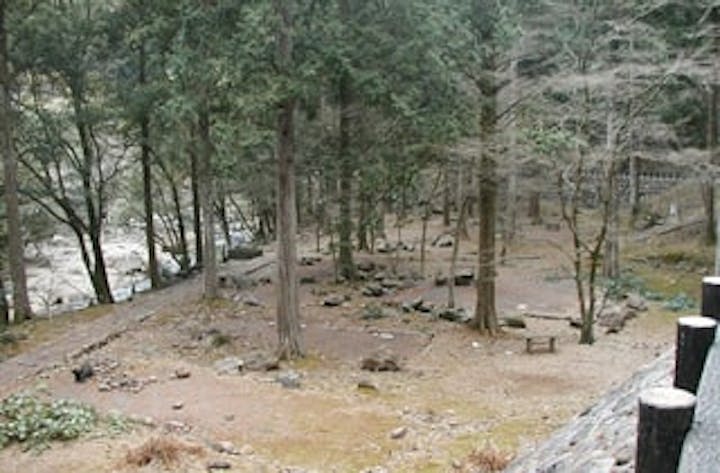 滑床渓谷キャンプ場