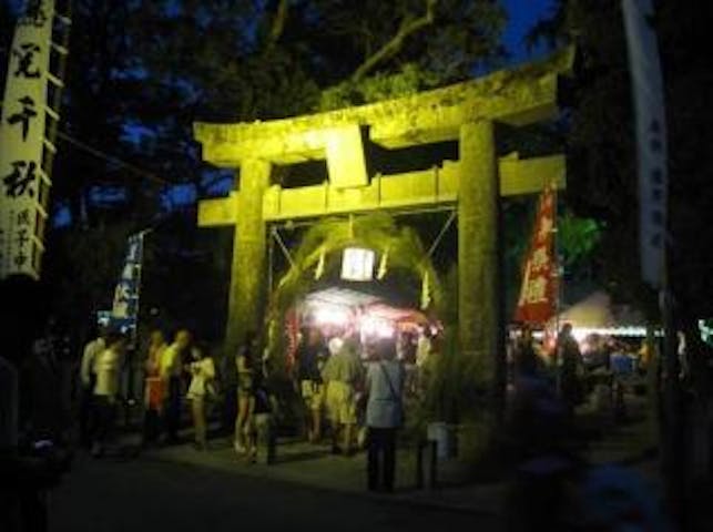 【2020年中止(輪越しのみ実施)】現人神社夏越祭(輪越し祭)