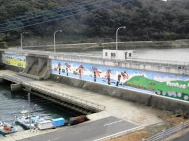 鷹島海中ダム湖