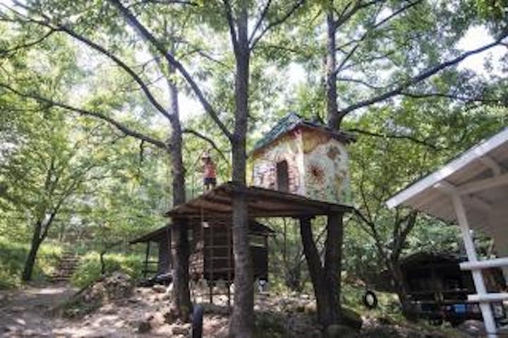 バルンバルンの森（洞門キャンプ場）