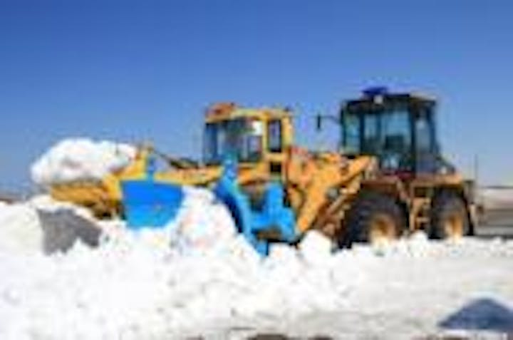 除雪車搭乗体験