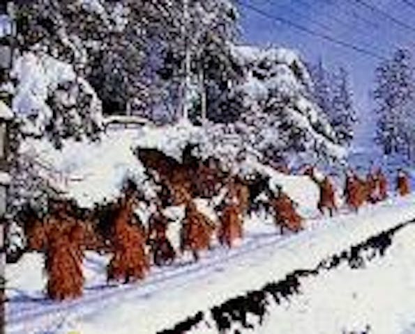 【2021年神事のみ】米川の水かぶり