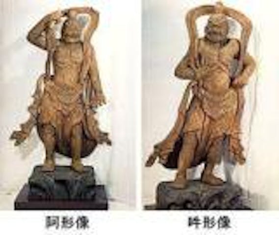 西山日光寺「木造金剛力士立像」